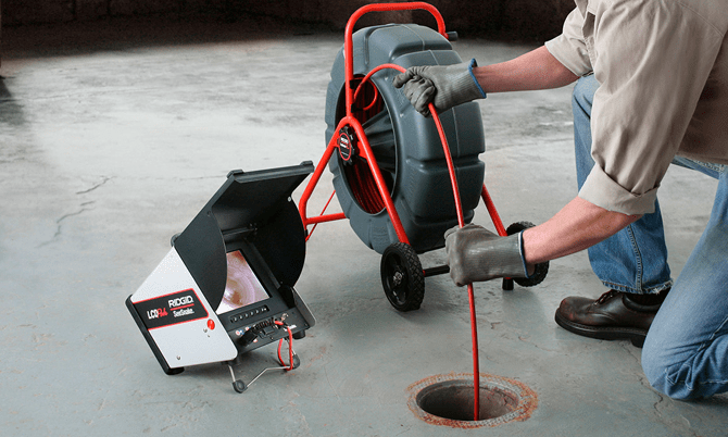 Video Pipe Inspection in Delmar